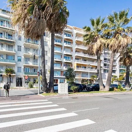 #37 Staywiz Us -1bdr Bagatelle, Promenade, Sea Front Balcony & Ac * Nice
