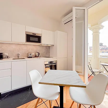 Appartement Escapade En Centre De - Wifi, Ac, 2pers Nice
