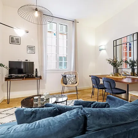 Chic & Cozy 2 Bdr Heart Of The Old Town Appartement Nice