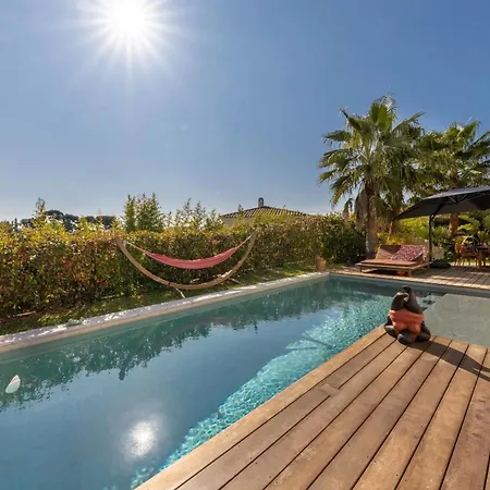 2 Private With Pool And Garden Sea View Holiday home *