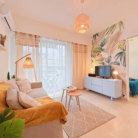 Plage, Promenade & Confort - Wifi, Ac, 4 Pers Appartement Nice