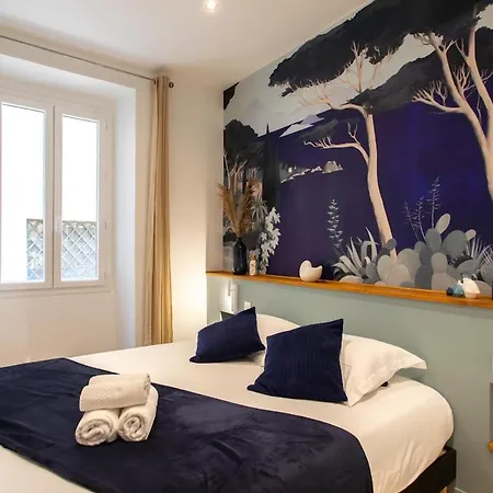 #34 Staywiz Us - Lamartine 3 Bdrs Ac Balcony 10mins Walk To Old Town Nice