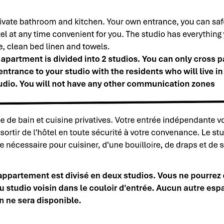 In The Center, Private Bathroom Apartment *