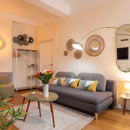 Charming Flat, Fully Equipped, Air Conditioning, Only 300m - La Loge Apartment