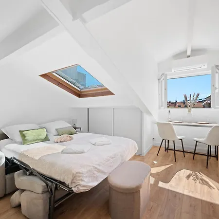 Charme & Soleil Au Dernier Etage Liberation Apartment Nice