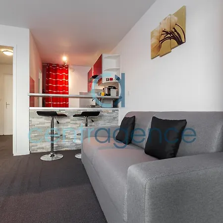 Apartment Fleurs - Studio Tout Equipe - Proche Mer Nice