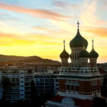 3p 72m2 Climatisé Vue Exceptionnelle Cathédrale St Nicolas Et Nice