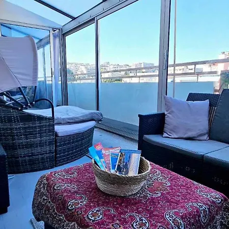 Floor With Sea View, Clim And Veranda Apartment Nice