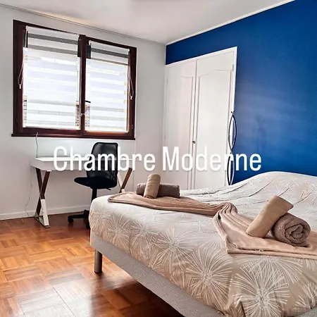 Appartement Spacieux 4p Familial Renové Nice