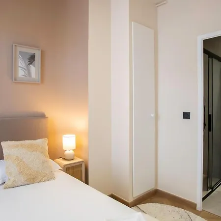 #52 Staywiz Us - Etoile ,central, Balcony, Ac-5 Min P Massena Nice