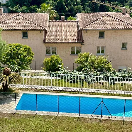 Apartment Passiflore With Garden And Private Swimming Pool Nice