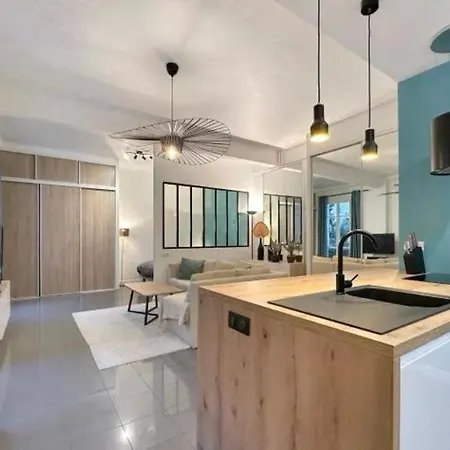Apartment Loft Carre D'or - Wifi, Climatisation, 4 Personnes Nice