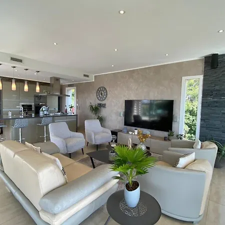Holiday home Superb Modern - Sea View Pool Nice
