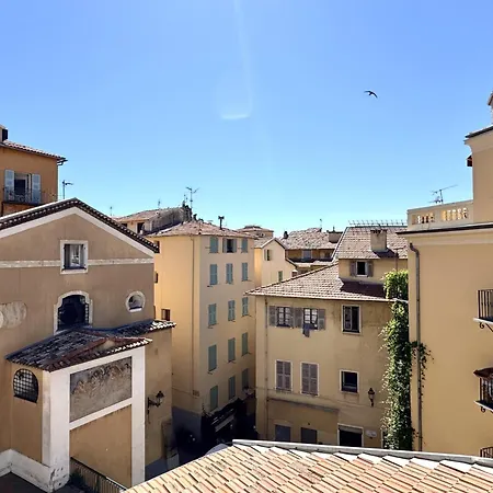 Riviera - Les Toits D Augustin - Bright With A C - Old Town Apartment Nice