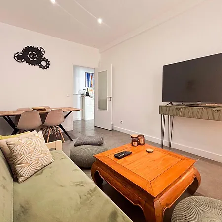 Urban Chic - 3 Pers, Wifi, Parking Apartment Nice
