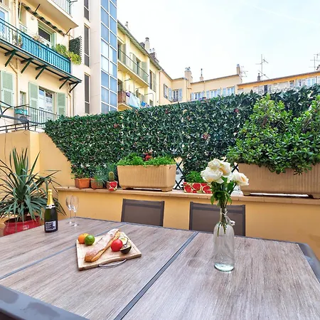 Appartement Elegant In Centre With Grand Terrace Nice