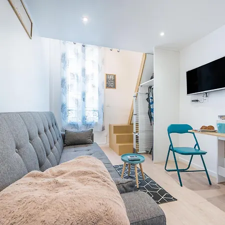 Apartment Le Nid De Magnan - 6min Et Transport - Mezzanine Nice