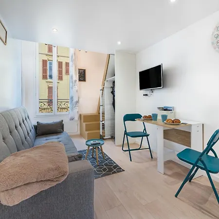 Le Nid De Magnan - 6min Et Transport - Mezzanine Apartment *