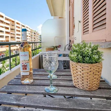 Apartment Moderne Proche - Balcon Et Climatise Nice