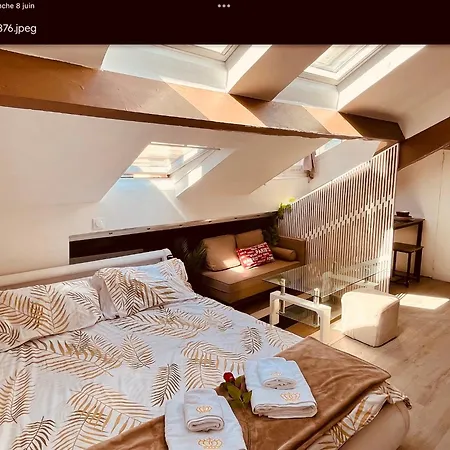 Atypique Calme, Quartier Vip, 50m Apartment *