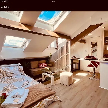 Atypique Calme, Quartier Vip, 50m Apartment Nice