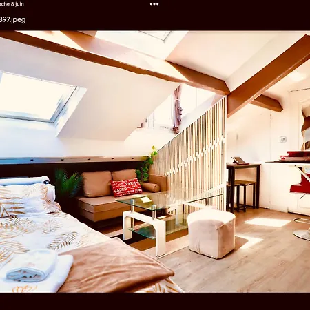 Atypique Calme, Quartier Vip, 50m Apartment Nice