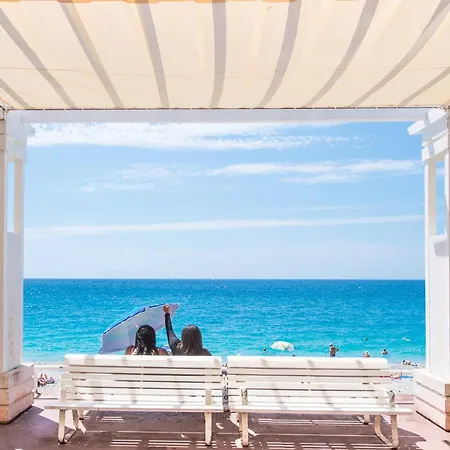 Fleur- Cosy Studio, 200 Promenade Des Et Negresco, Wifi, Climatisation- Calme Appartement