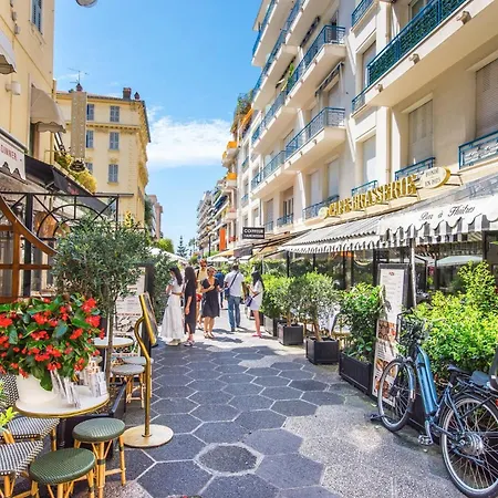 Fleur- Cosy Studio, 200 Promenade Des Et Negresco, Wifi, Climatisation- Calme Appartement Nice