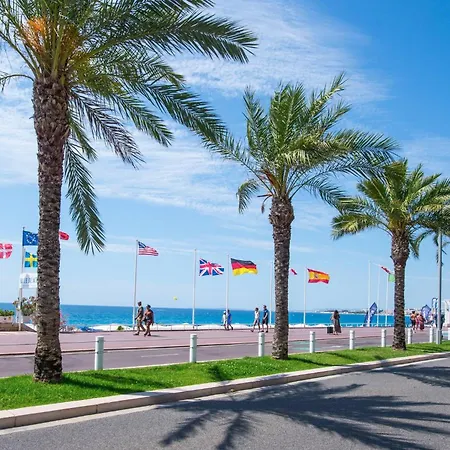 Appartement Fleur- Cosy Studio, 200 Promenade Des Et Negresco, Wifi, Climatisation- Calme Nice