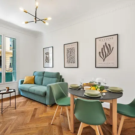 Chic 2-room - Place Du Pin Appartement Nice