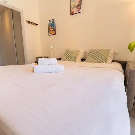 Apartment Ba Nice, Centre Face Gare Sncf *