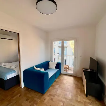 Vue T2 Cosy, à Pied 3 Mins, Coucher De Soleil, Parc Privé Nice