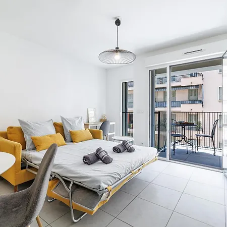 Apartment 2 Pieces Lumineux Quartier Du Port Nice