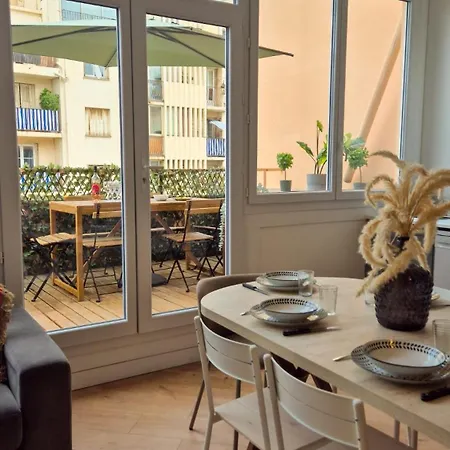 Appartement Superbe 3p Neuf - Terrasse - Barbecue Nice