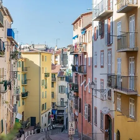 Le Comfy, Cosy Place Dans Le Vieux Avec Climatisation Nice