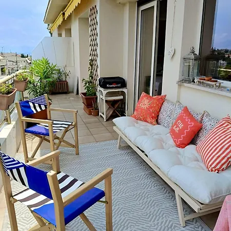Apartment Stunning 2 Bedroom With Terrace And Sea View, Cimiez Liberation