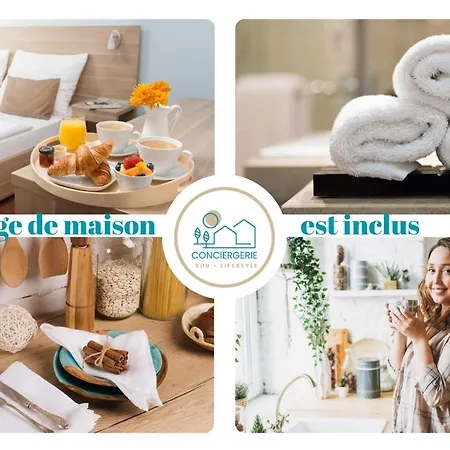 Escapade A - T2 Lumineux Avec Balcon & Clim * Nice