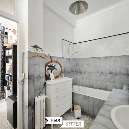 Appartement Bohemian Style And Luminous Balcony Nice