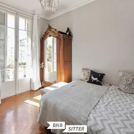 Appartement Bohemian Style And Luminous Balcony Nice