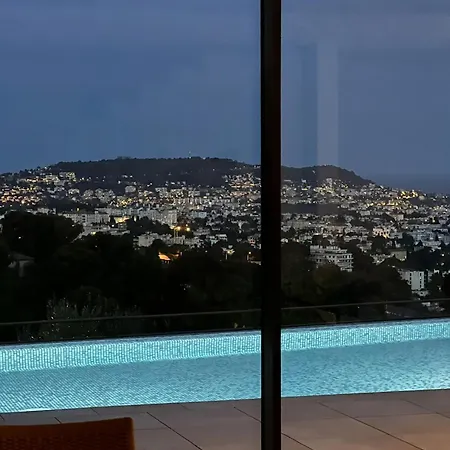 Contemporary With Sea View, Infinity Swimming Pool, Gym , Cinema Room,lift Nice