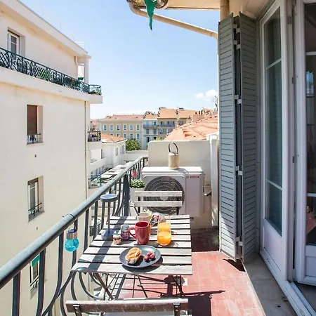 L4 Staywiz Us - 2bdr Des Postes Central, Massena Ac 2balconies Nice