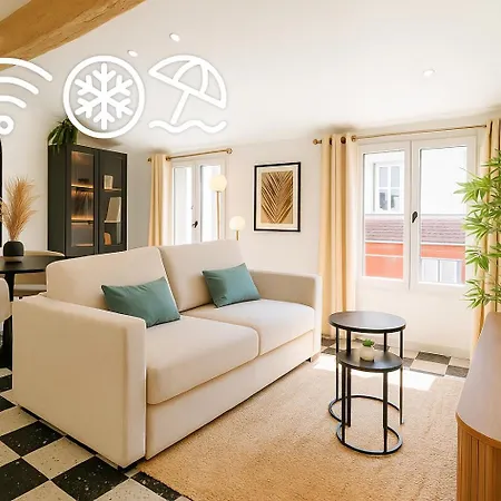 Apartment Luxe Et Charme Authentique 4 Couchages Elegant Au Coeur Du Vieux *