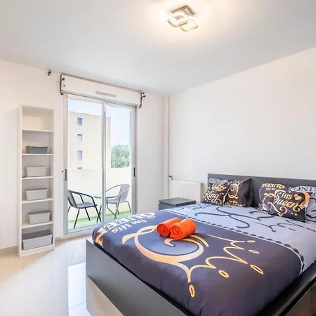 Azur 3 Start 8 Min Tram Airport 5m Apartment Nice