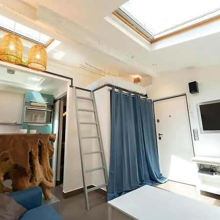 Sk3 Avec Mezzanine, Quartier Du Port A Apartment Nice