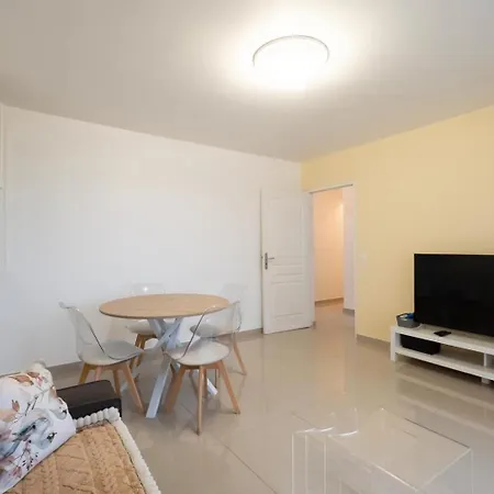 Azur 3 Start 8 Min Tram Airport 5m Apartment Nice