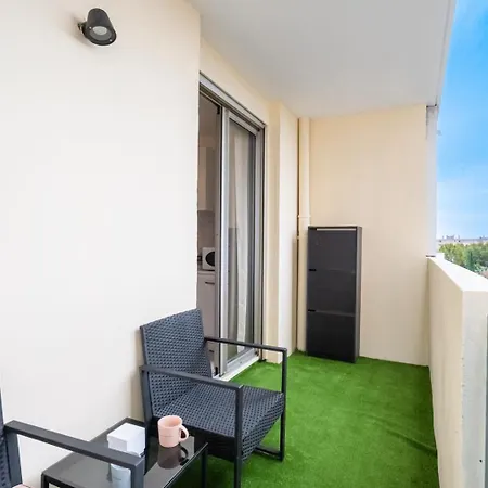 Azur 3 Start 8 Min Tram Airport 5m Apartment Nice