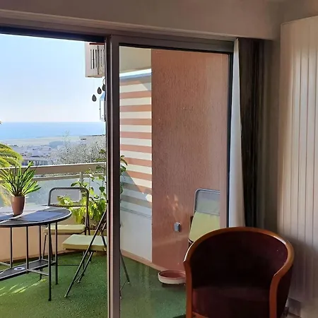 Casa-martine Vue Sur Et Parking Privé Appartement Nice