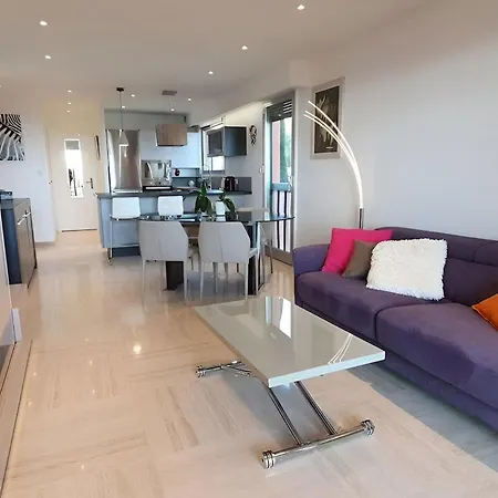 Casa-martine Vue Sur Et Parking Privé Appartement Nice