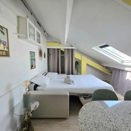 Cosy Sous Les Toits - Gare - 2 Pers Appartement Nice