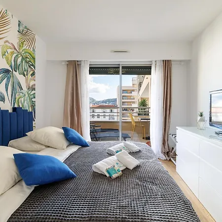 My Casa - Palais Med 702 D - 2 Bedroom Down Town With Terasse Ac Apartment Nice